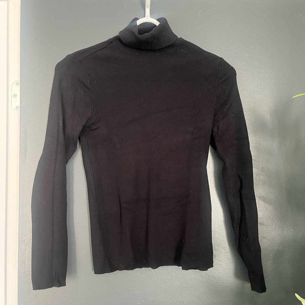 Dynamite Black Turtleneck Sweater